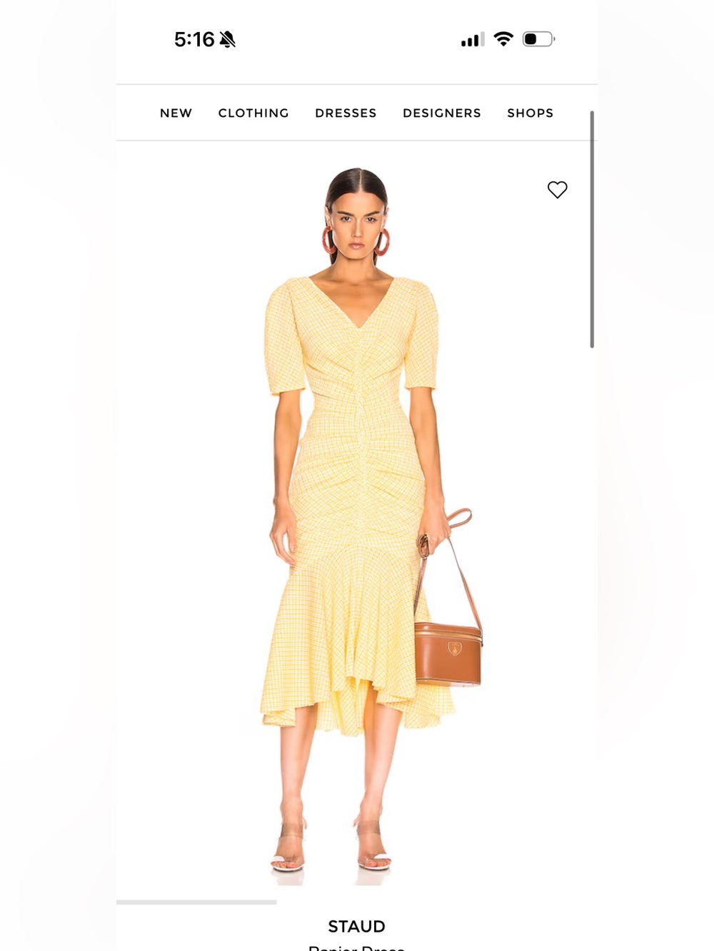 STAUD Panier Dress Size 2